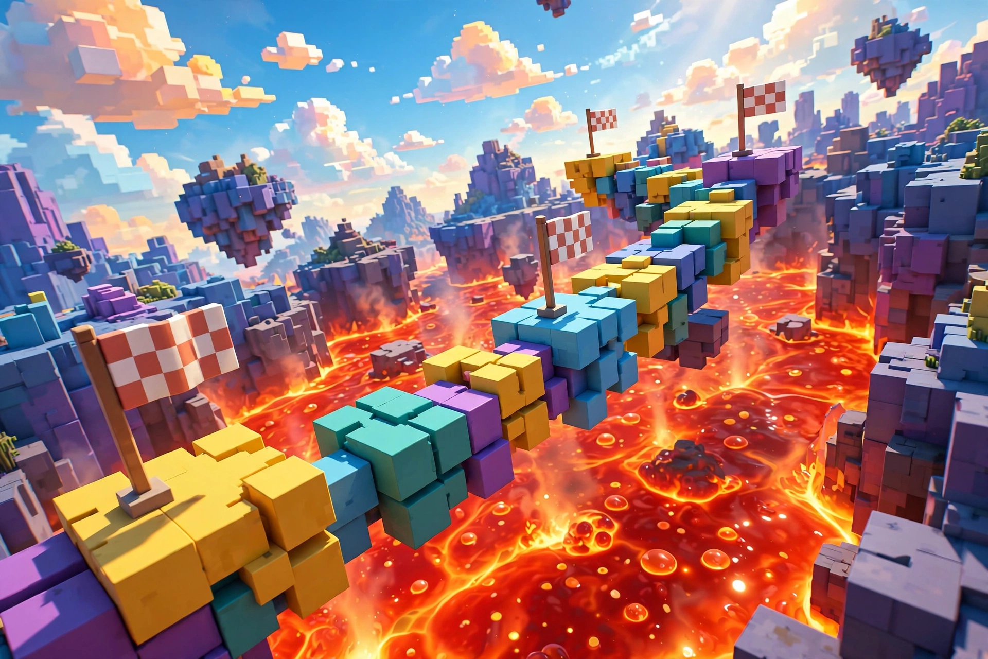 Obby platforming game